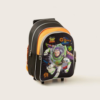 Disney Toy Story Printed 5-Piece Trolley Backpack - 14 Inches