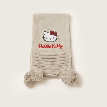 Sanrio Hello Kitty Print Cap and Scarf Set