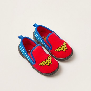 Wonder Woman Print Baby Shoes