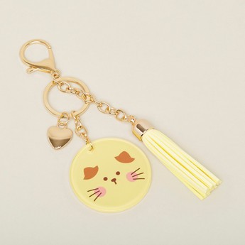 Charmz Applique Detail Keychain and Magnet