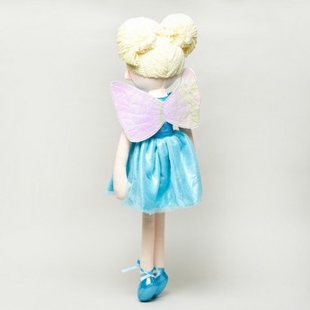 Juniors Doll with Blue Dress and Wings