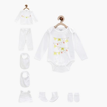 My Milestones 8-Piece Infant Clothing Gift Set