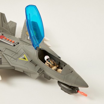 Soldier Force Air Hawk Attack Plane Playset