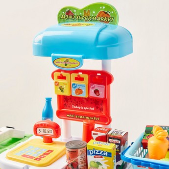 Supermarket Drawbar Suitcase Playset