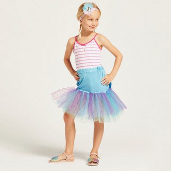 Charmz Mesh Tutu Skirt with Elasticised Waistband