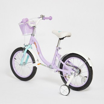 Chipmunk 16-inch Bicycle with Training Wheels and Basket