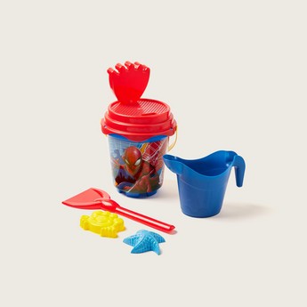 Spider-Man Print 5-Piece Bucket Set