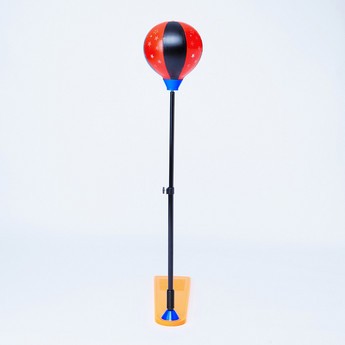 Juniors Punching Ball with Stand and Gloves