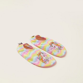 Slipstop Magical Unicorn Print Shoes