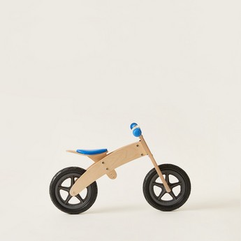 Street Runner Wooden Balance Bike - 12 inches