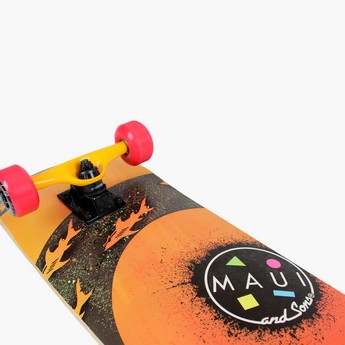 MAUI and Sons Sharknado Print Skateboard