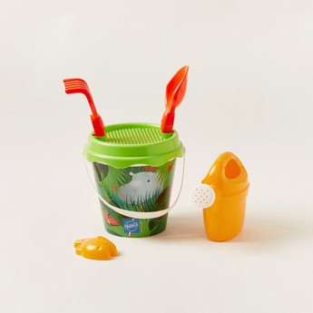 Ecoiffier Jungle Motif Bucket Playset