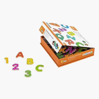 VIGA Magnetic Letters & Numbers - 77-Pieces