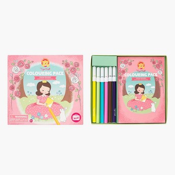 Tiger Tribe Princesses Colouring Pack