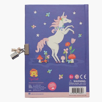 Tiger Tribe Unicorn Rainbows Print Diary