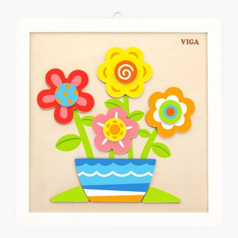 VIGA Flowers Painting Set