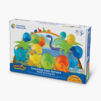 Learning Resources Counting Dino Sorters Maths Activity Set