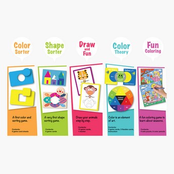 Learning KitDS 5-in-1 Coloring Package