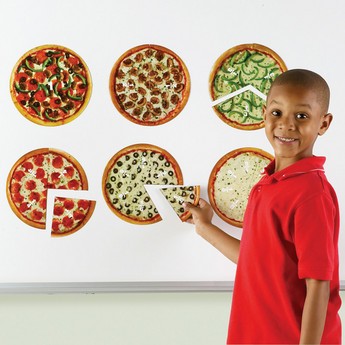 Learning Resources Magnetic Pizza Fractions