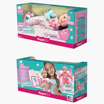 Hayati Amoura My First Newborn Doll Playset - 16 inches