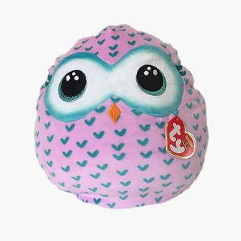 TY Squish-Boos Owl Soft Toy - 10 inches