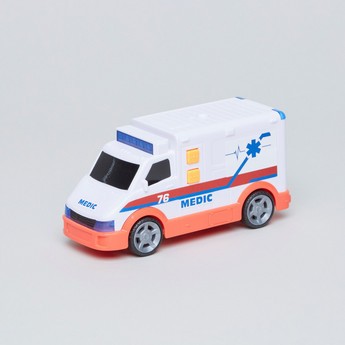 Teamsterz Toy Ambulance with Light and Sound