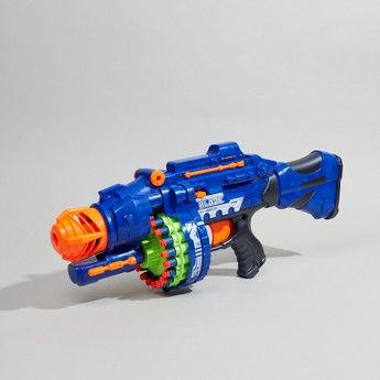 Blaze Storm Battery Operated Soft Dart Gun with 40-Piece Dart Bullets