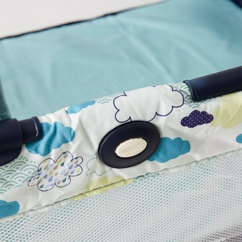 Graco Adjustable Travel Cot with Push-Button Fold