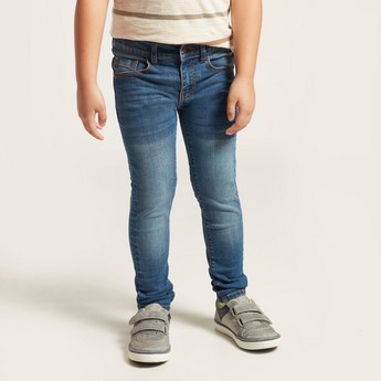 Juniors Solid Jeans with Pockets