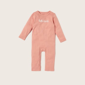 Juniors Printed Sleepsuit with Long Sleeves - Set of 3