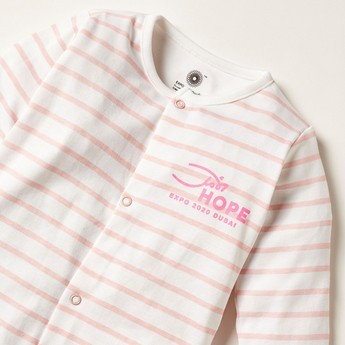 Expo 2020 Printed Sleepsuit with Long Sleeves