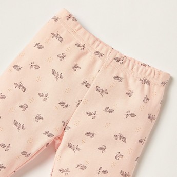 Juniors Printed Pyjama with Elasticated Waistband