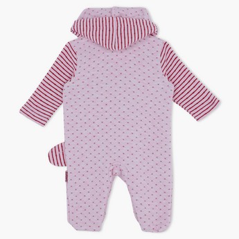 Juniors Printed Sleepsuit with Hood