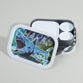 Yubo Sharks Printed Lunch Box