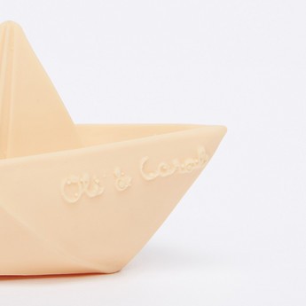 Oli & Carol Origami Boat Natural Teething Toy