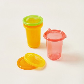 Juniors Disposable Spout Cup with Lid - Set of 4