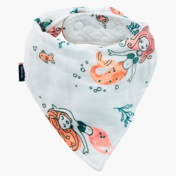 Bebe Au Lait Printed Bandana Bib