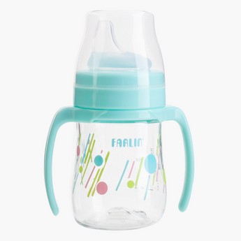 FARLIN Tritan Printed Stage 2 Spout Drinking Cup with Handle - 150 ml