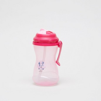 Minnie Mouse Print Straw Cup