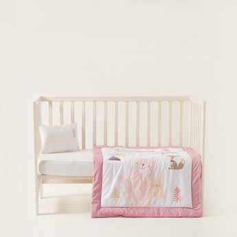 Juniors Applique Detailed Comforter and Pillow Set