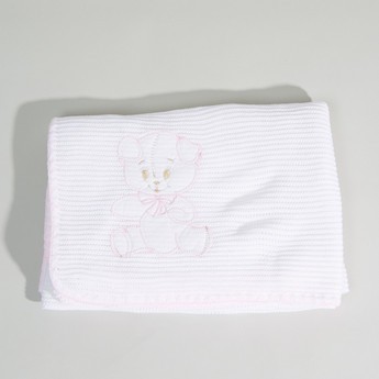 Juniors Teddy Embroidered Shawl