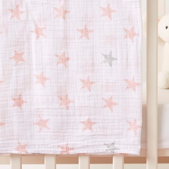 aden + anais Star Printed Muslin Swaddle Cloth