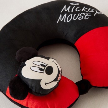 Mickey Mouse 3D Applique Detail Neck Pillow