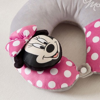 Minnie Mouse 3D Applique Detail Neck Pillow