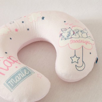 Marie Print Memory Foam Neck Pillow