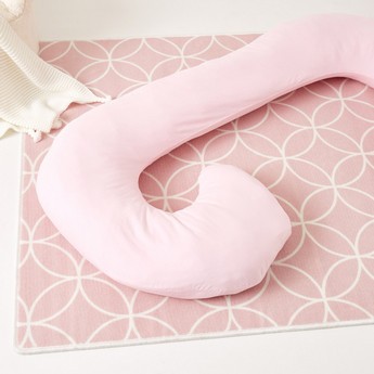 Solid C-Shape Pillow