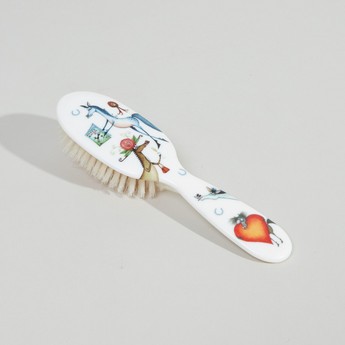 Rock & Ruddle Pony Printed Small Hairbrush