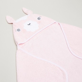 Juniors 3D Llama Hooded Towel - 68x94 cms