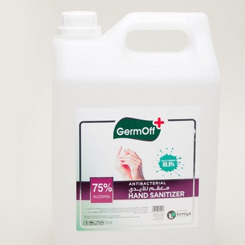 GermOff Anti-Bacterial Hand Sanitizer - 5 Ltrs