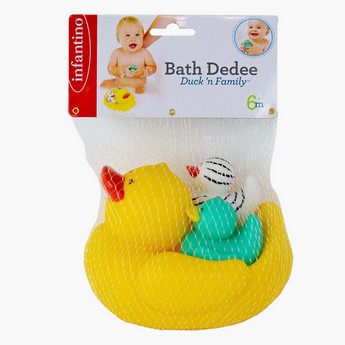 Infantino Bath Dedee Duck and Family Toy Set